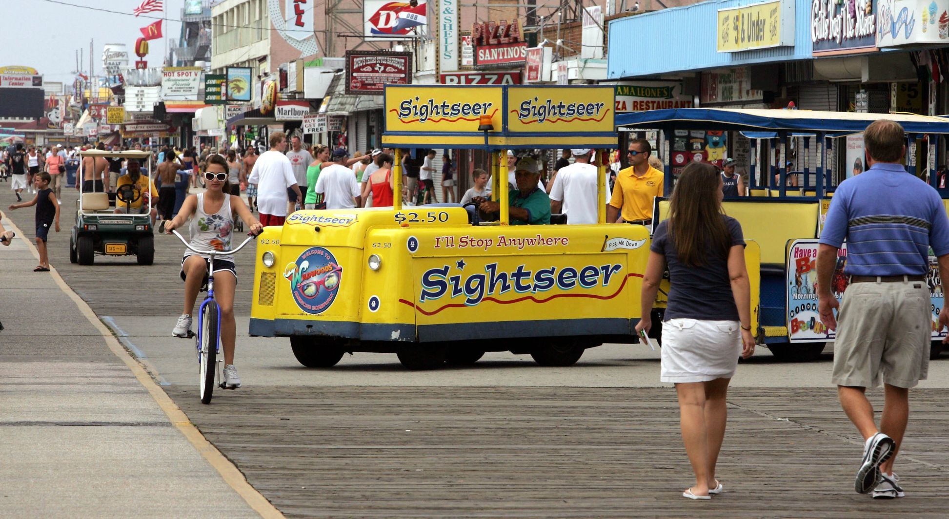 Wildwood Tram Cars